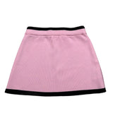 Vicolo Gonna Tinta Unita con Profilo In Contrasto per Neonata 3146W00302N ROSA VICOLO 