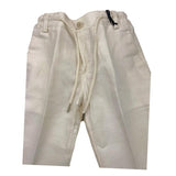 Emanuel Pris Pantalone Tinta Unita Con Elastico In Vita Beige Per Bambino