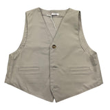 Pype Gilet Tinta Unita per Bambino JILET GRIGIO PYPE 