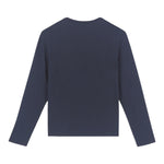 EMPORIO ARMANI shirt tinta unita girocollo con stampa Blu per Bambino 6DBT54 BLU EMPORIO ARMANI 
