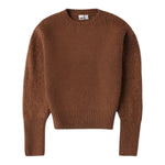 LOSAN maglia girocollo tinta unita Marrone per Bambina 4A836 MARRONE LOSAN 