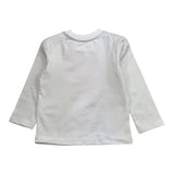 CALVIN KLEIN shirt girocollo tinta unita con stampa Bianco per Neonata N00005J BIANCO CALVIN KLEIN 