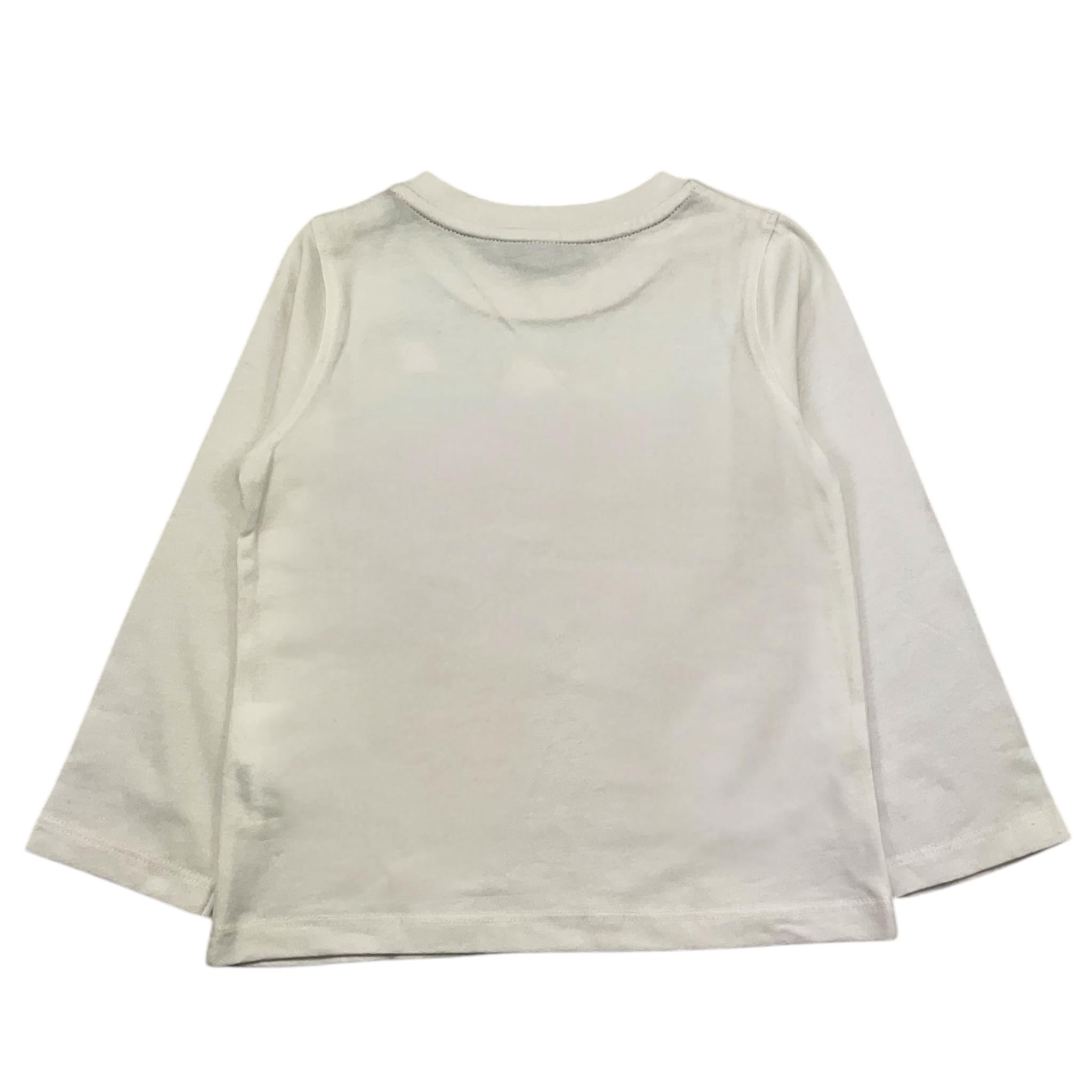 K-WAY shirt girocollo tinta unita con logo Bianco per Neonato K6123WW BIANCO K-WAY 