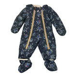 K-WAY eskimo tinta unita con cappuccio e fantasia Blu per Neonato K71381W BLU K-WAY 