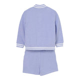 Ralph Lauren Completo 2 Pezzi Bermuda-Felpa Tinta Unita per Neonato 320966894001 AZZURRO RALPH LAUREN 