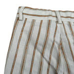 Pure Firenze Bermuda Fantasia A Righe con Girovita Regolabile Beige per Neonato PC01271 BEIGE PURE FIRENZE 