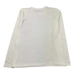 JANICE shirt girocollo tinta unita con stampa in contrasto Panna per Bambina JN554R PANNA JANICE 