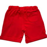 Minibanda T-Shirt Tinta Unita Girocollo per Neonato 3B635 ROSSO MINIBANDA 