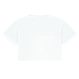 DOLCE & GABBANA t-shirt girocollo tinta unita con rose Bianco per Bambina L5JTHY BIANCO DOLCE & GABBANA 
