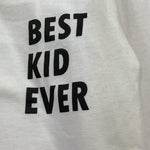 ZHOE & TOBIAH shirt girocollo tinta unita con stampa Bianco per Bambino BSS7 BIANCO ZHOE & TOBIAH 