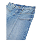 Diesel Jeans Tinta Unita Modello Palazzo per Bambina J01919 BLU DIESEL 
