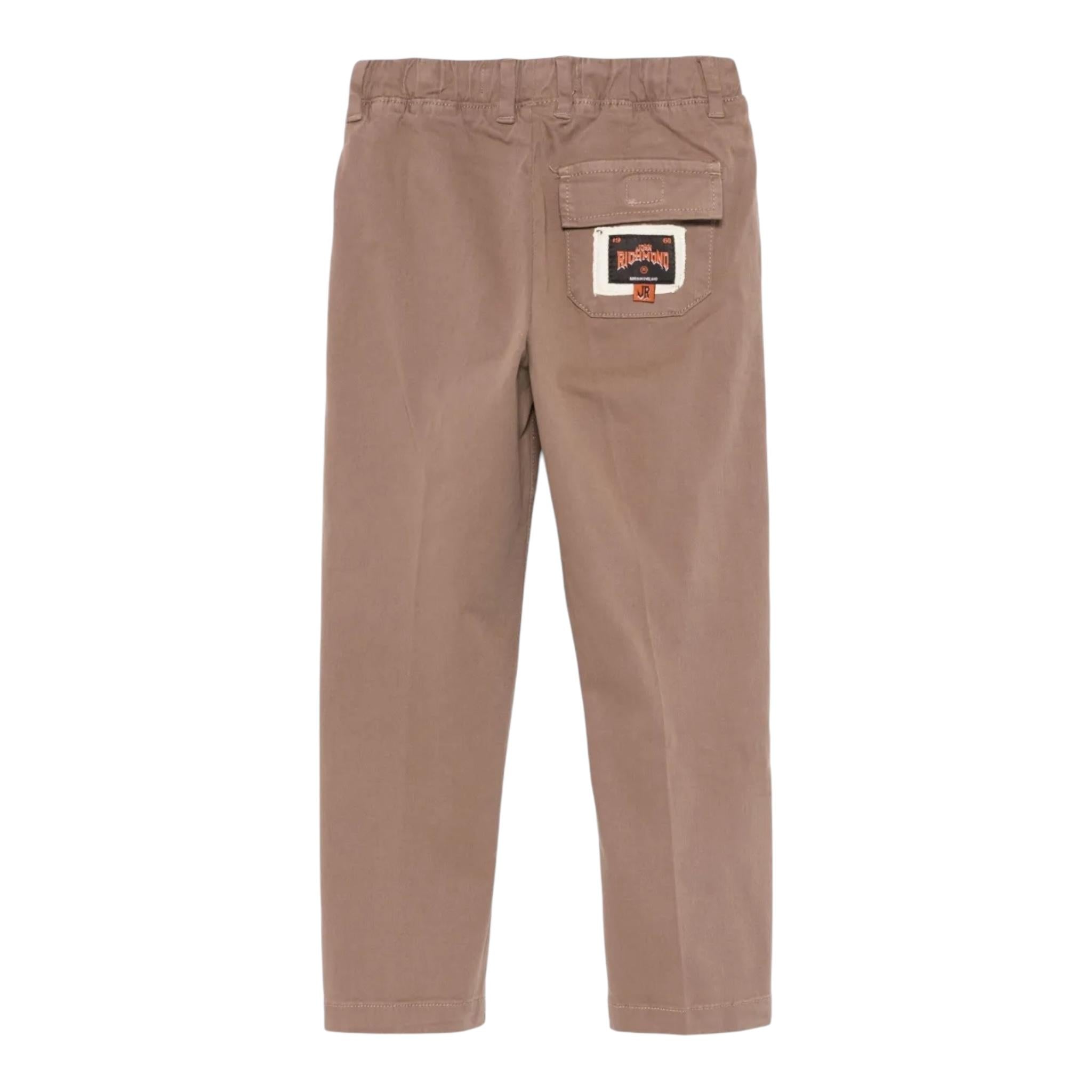 JOHN RICHMOND pantalone tinta unita con elastico in vita Beige per Bambino RBA24076PAX BEIGE JOHN RICHMOND 