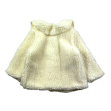Zhoe & Tobiah Cappotto Tinta Unita Modello Teddy Panna Per Neonata