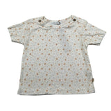 Bamboom+Babies T-Shirt Girocollo Tinta Unita con Stampa per Neonata 424 PANNA BAMBOOM+BABIES 