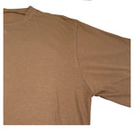 Paolo Pecora T-Shirt Girocollo tinta unita con Stampa Marrone per Bambino P3666 MARRONE PAOLO PECORA 