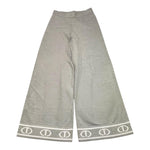 TWINSET pantalone tinta unita modello a palazzo Grigio per Bambina 242GJ3160 GRIGIO TWINSET 