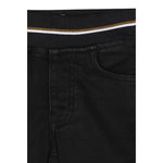 Boss Bermuda Tinta Unita con Elastico In Vita per Neonato J52091 NERO BOSS 