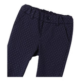 Minibanda Pantalone Tinta Unita con Elastico In Vita per Neonato 3B622 BLU MINIBANDA 