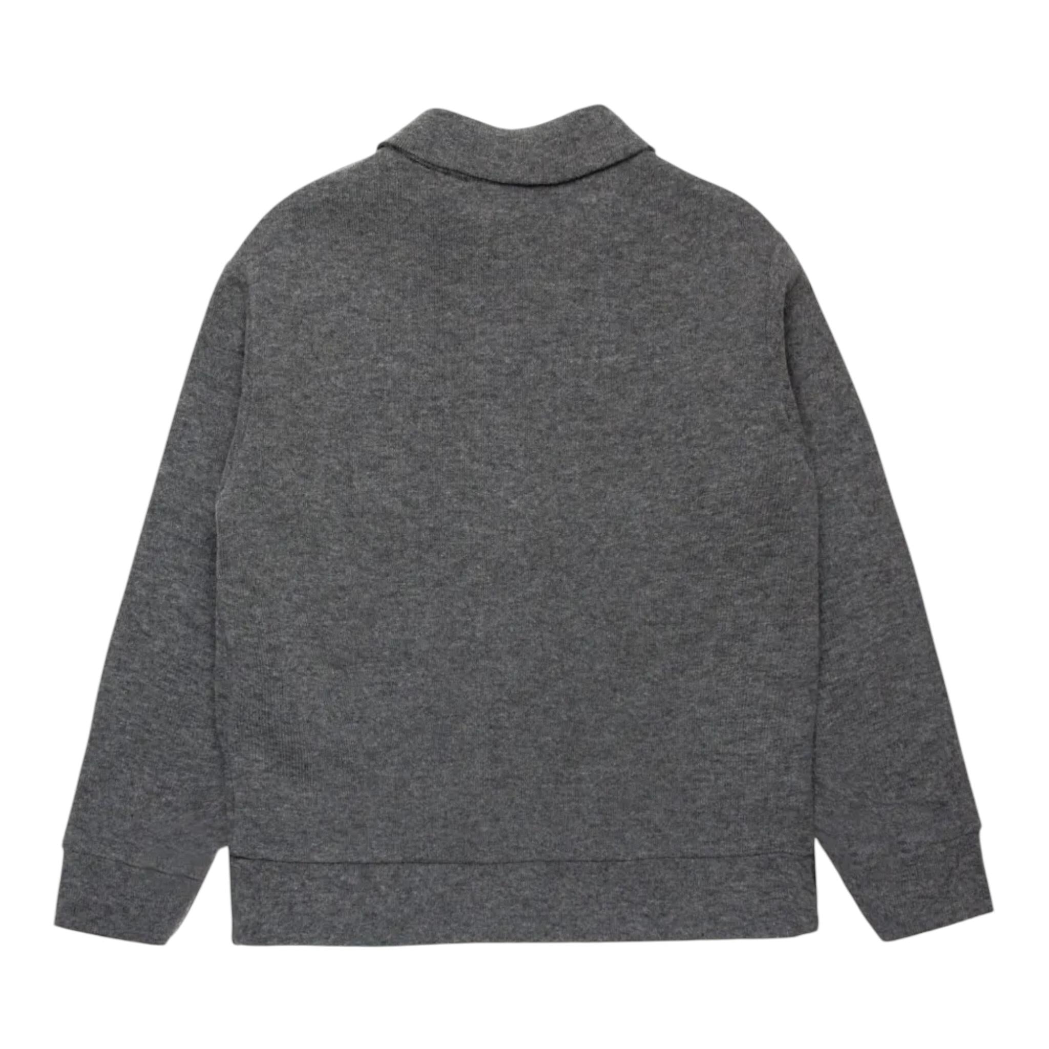 N°21 maglia tinta unita con zip e stampa Grigio per Bambino N21967 GRIGIO N°21 