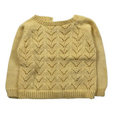 Wedoble Maglia Tinta Unita Traforato per Neonato V2507301A GIALLO WEDOBLE 