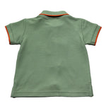 Trussardi Polo Mezza Manica Tinta Unita per Neonato TIP26045PO VERDE TRUSSARDI 