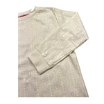 CESARE PACIOTTI shirt girocollo tinta unita con stampa Panna per Bambino TSP5351BJX PANNA CESARE PACIOTTI 