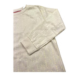 CESARE PACIOTTI shirt girocollo tinta unita con stampa Panna per Bambino TSP5351BJX PANNA CESARE PACIOTTI 