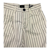 Fay Bermuda Fantasia A Righe Con Girovita Regolabile Bianco/Nero Per Bambino