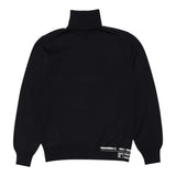 DSQUARED2 maglia collo alto tinta unita con logo Nero per Bambino DQ1161 NERO DSQUARED2 