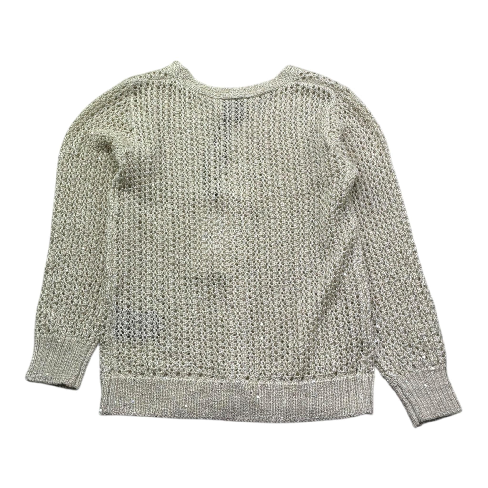 Trussardi Cardigan Tinta Unita con Paillettes per Bambina TGP26090CD BEIGE TRUSSARDI 