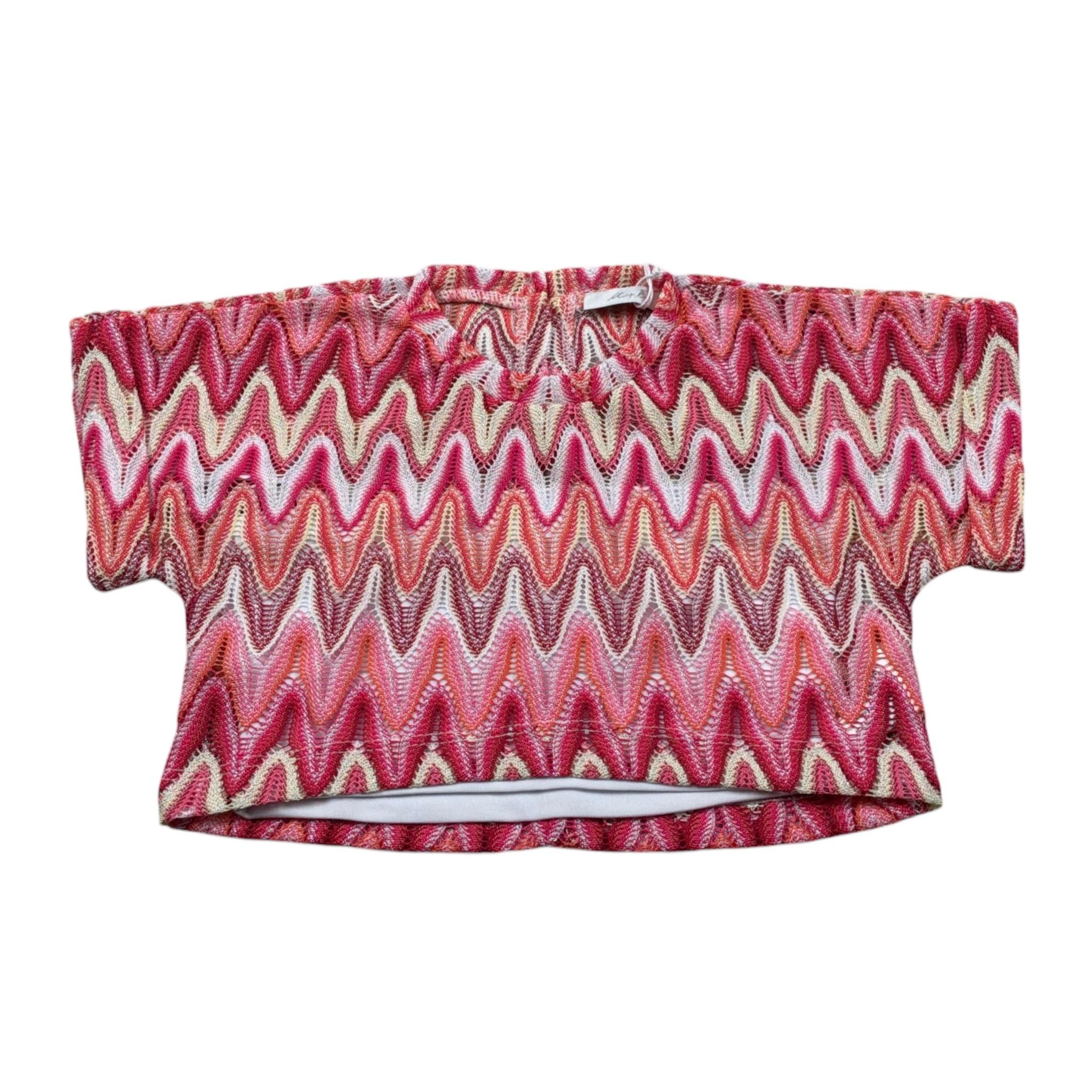 M+E' T-Shirt Multicolor con Top Multicolor per Bambina UE1748JX MULTICOLOR M+E' 
