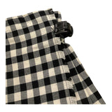 PICCOLA LUDO gonna stampa fantasia quadretti Bianco/nero per Neonata BS8WB078N BIANCO/NERO PICCOLA LUDO 