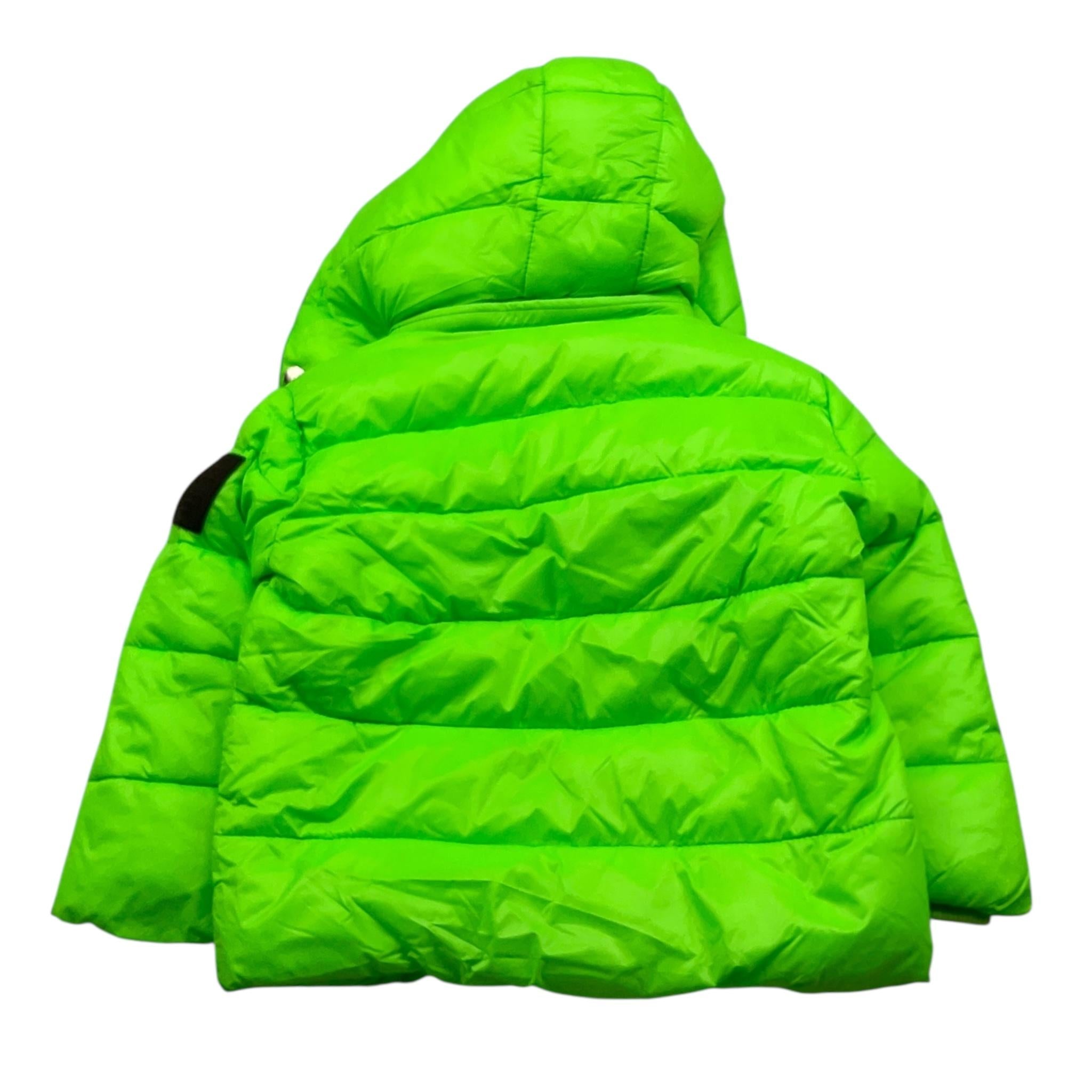 DIESEL giubbino tinta unita con cappuccio Verde fluo per Neonato K00102 VERDE FLUO DIESEL 