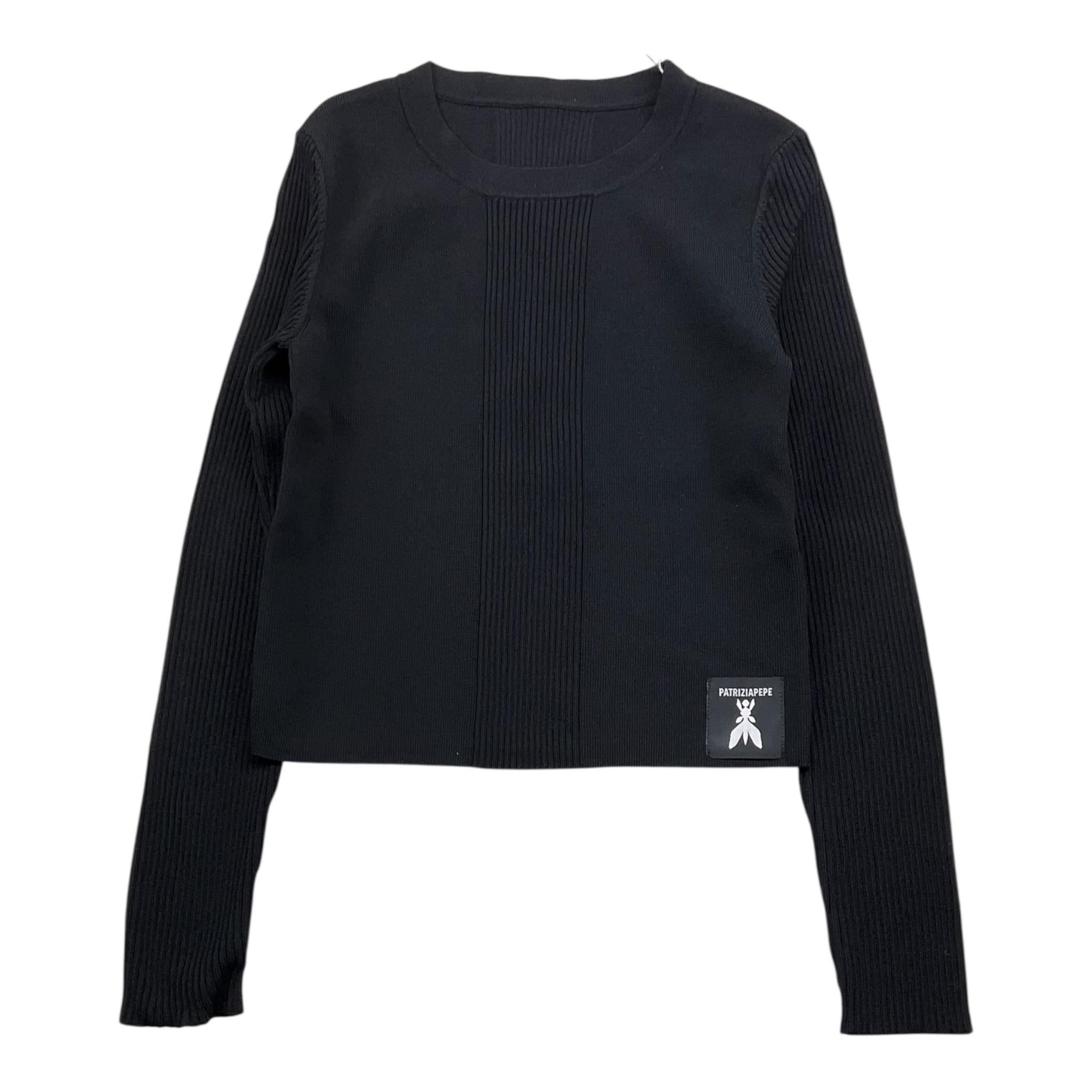 PATRIZIA PEPE shirt girocollo tinta unita Nero per Bambina 7K0050X NERO PATRIZIA PEPE 
