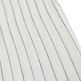 Petit Indi Pantalone Tinta Unita con Fantasia A Righe per Bambino SS25BK8225XJ BIANCO PETIT INDI 