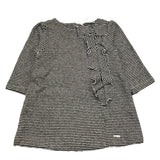 LALALU' abito manica lunga fantasia a righe Nero per Bambina VML08N NERO LALALU' 