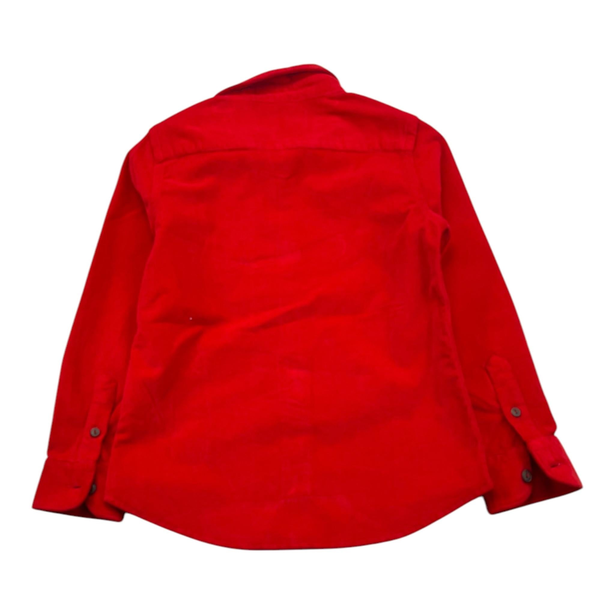 SAINT BARTH camicia tinta unita con stampa Rosso per Bambino SEEF003 ROSSO SAINT BARTH 