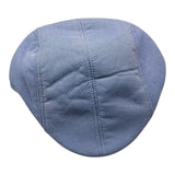 Fun & Fun Cappello Modello Coppola Tinta Unita Azzurro Per Neonato