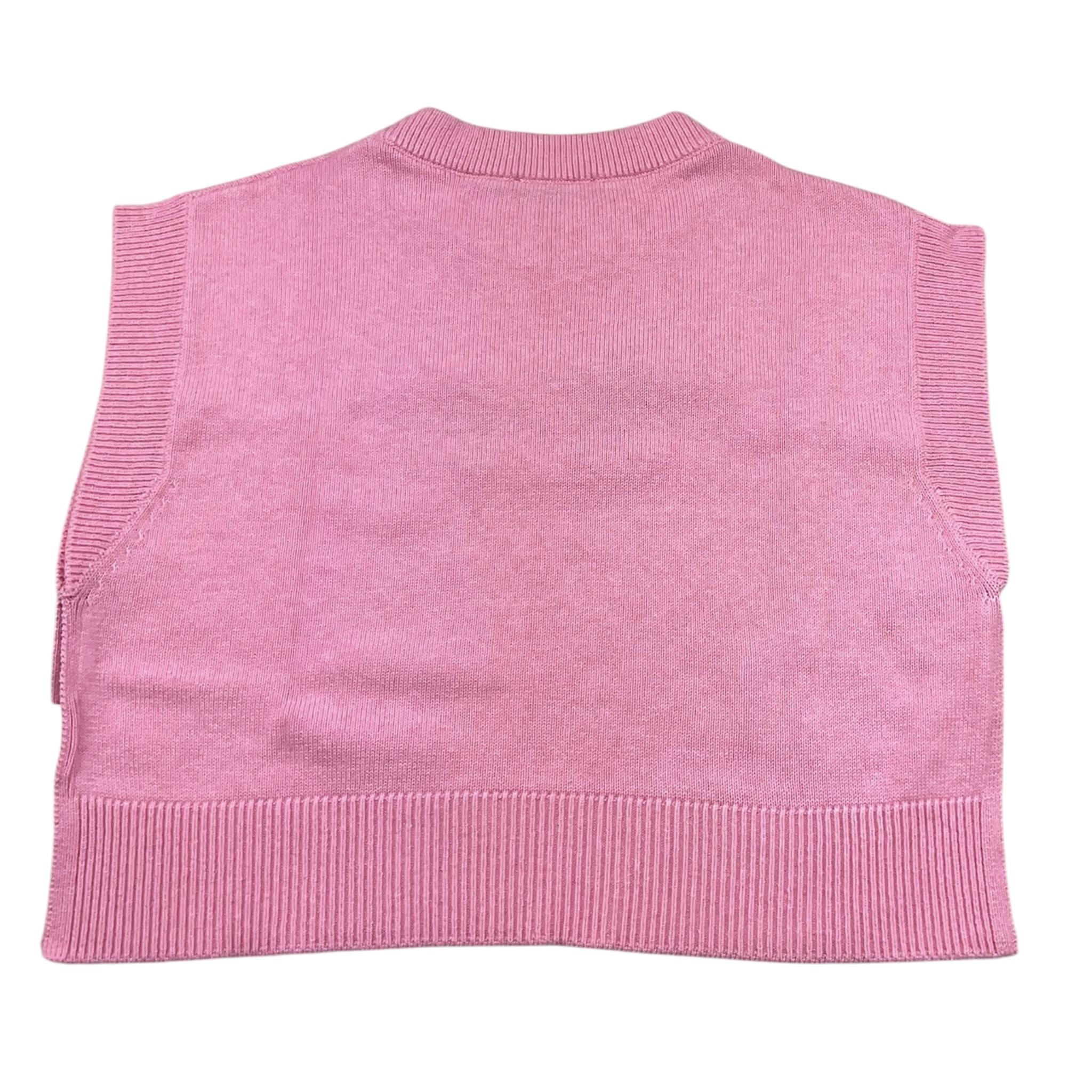 Philosophy Maglia Giromanica Tinta Unita con Stampa per Bambina I9E308X ROSA PHILOSOPHY 