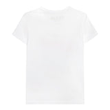 Guess T-Shirt Girocollo Tinta Unita con Stampa per Neonata K3GI01K6YW3 BIANCO GUESS 