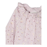 TEDDY E MINOU camicia manical unga tinta unita fantaisa floreale Rosa per Neonata I24CI004C4126 ROSA TEDDY E MINOU 