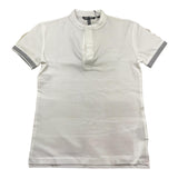 Antony Morato Polo Tinta Unita Mezza Manica per Bambino MKKS00619 BIANCO ANTONY MORATO 