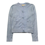 Trussardi Cardigan Tinta Unita con Logo per Bambino TGP26044CD AZZURRO TRUSSARDI 