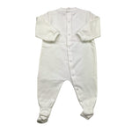 MOSCHINO tutina tinta unita con stampa Bianco per Neonato MNY05L BIANCO MOSCHINO 