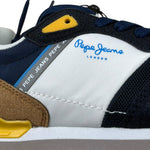 Pepe Feamo Sneakers Triclore con Lacci per Bambino PBS40014 BLU PEPE FEAMO 