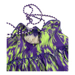 F**K Abito Stampa Fantasia per Bambina FJKK VIOLA F**K 