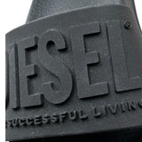 Diesel Ciabatta Tinta Unita con Logo per Bambino CIAB NERO DIESEL 