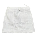 Jijil Gonna tinta unita con Tasconi Bianco per Bambina JJE23GO034 BIANCO JIJIL 