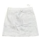 Jijil Gonna tinta unita con Tasconi Bianco per Bambina JJE23GO034 BIANCO JIJIL 