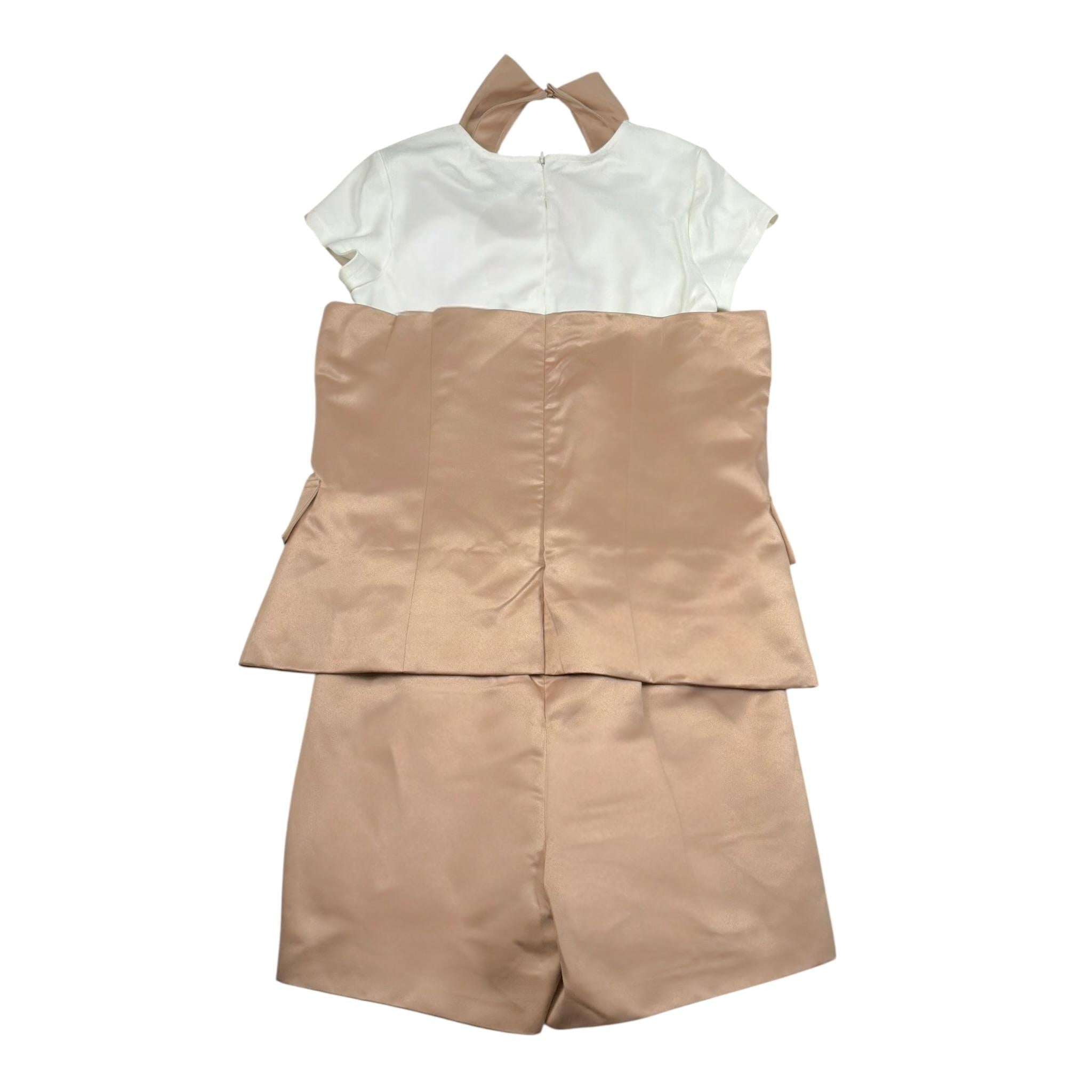 Liu Jo Tuta Bicolore con Gilet Incorporato per Bambina GA5179 BEIGE LIU JO 